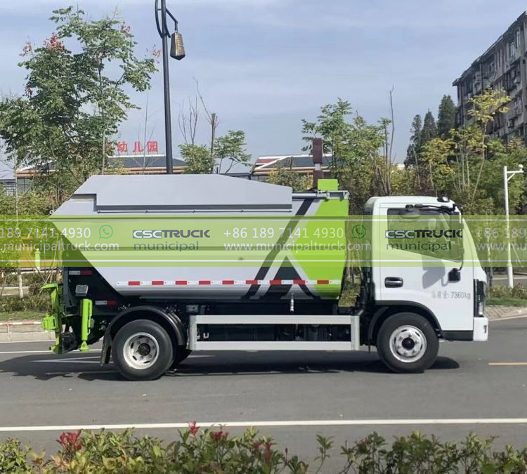 DONGFENG 6CBM Garbage Tipper Truck Body DONGFENG 6CBM Garbage Tipper Truck Body