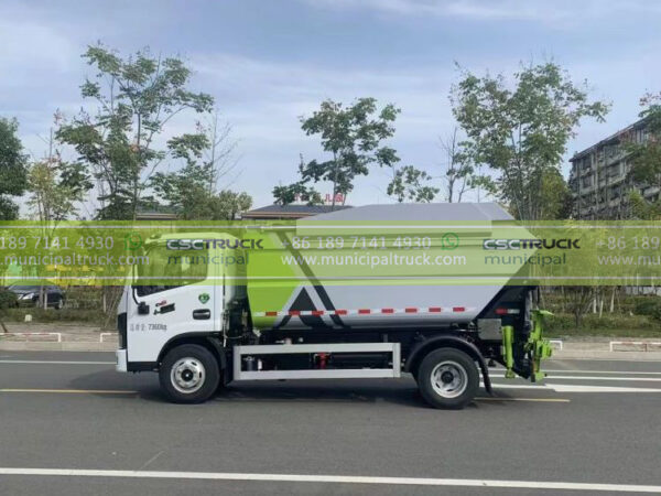DONGFENG 6CBM Garbage Tipper Truck Container