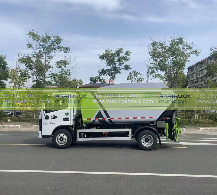 DONGFENG 6CBM Garbage Tipper Truck Container DONGFENG 6CBM Garbage Tipper Truck Container