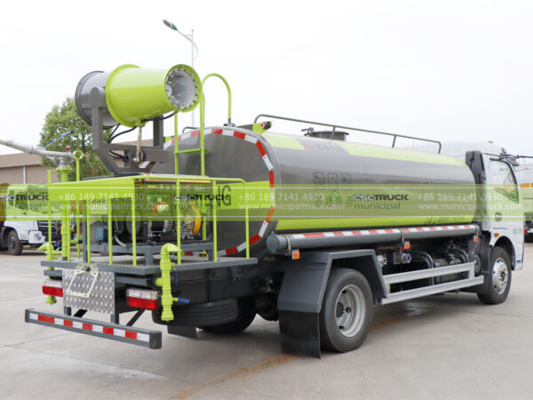 DONGFENG 8CBM Dust Suppression Truck Side Back
