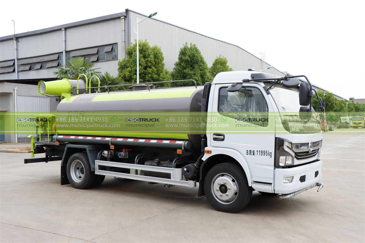 DONGFENG 8CBM Dust Suppression Truck DONGFENG 8CBM Dust Suppression Truck