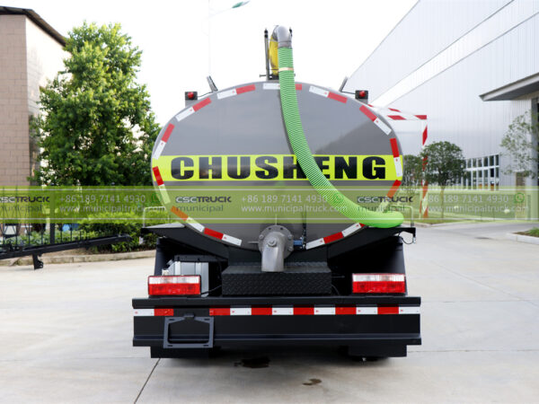 DONGFENG 8CBM Septic Tank Truck Back