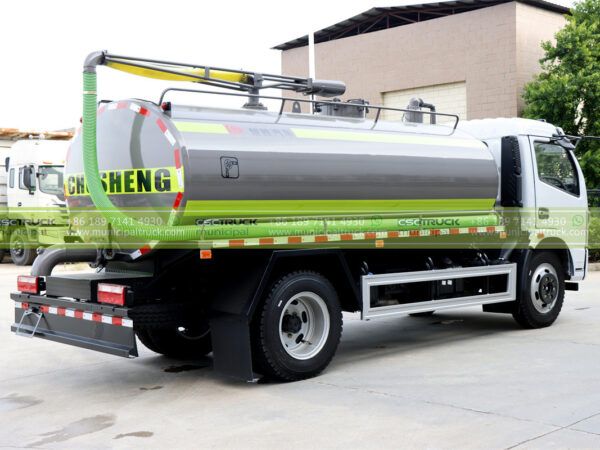 DONGFENG 8CBM Septic Tank Truck Side Left