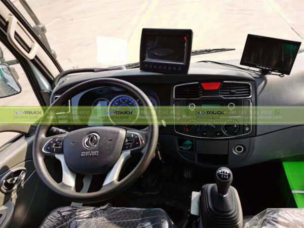 DONGFENG Vacuum Clean Sweeper Truck Cab
