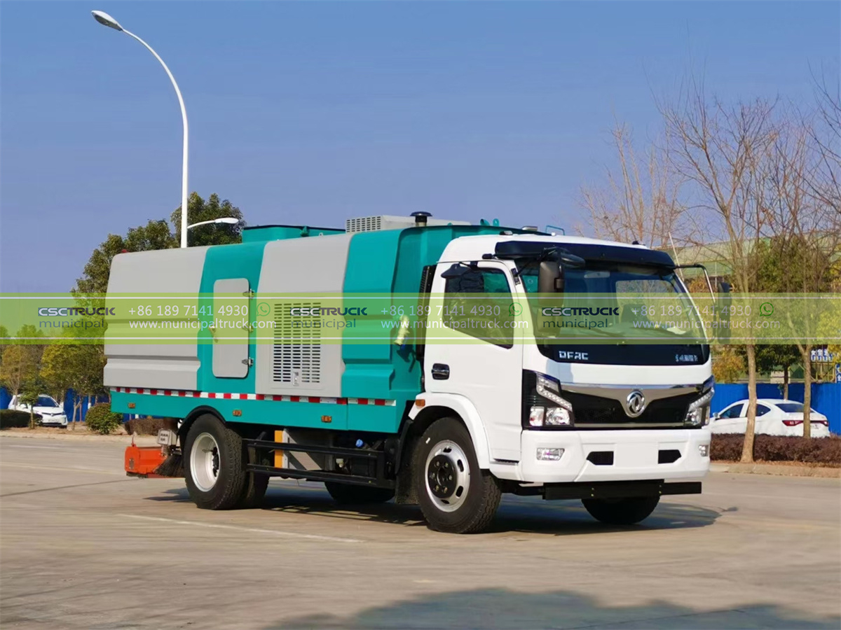 DONGFENG Vacuum Clean Sweeper Truck Head DONGFENG Vacuum Clean Sweeper Truck Head