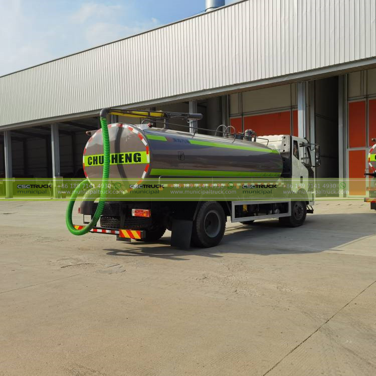 FAW 12CBM Septic Vacuum Truck Back FAW 12CBM Septic Vacuum Truck Back