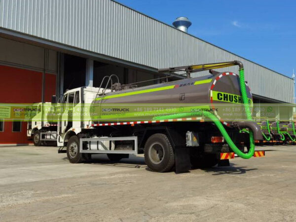 FAW 12CBM Septic Vacuum Truck Left