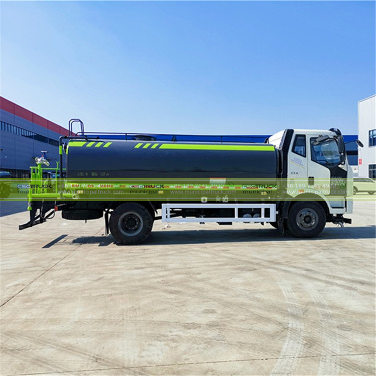 FAW 14,000L Irrigation Water Truck Body FAW 14,000L Irrigation Water Truck Body