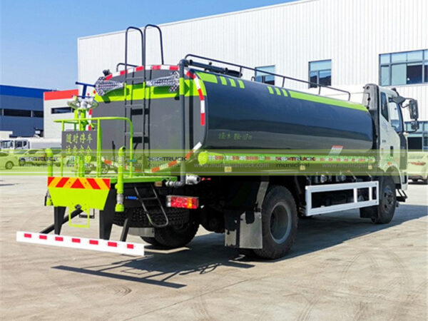 FAW 14,000L Irrigation Water Truck Right Back
