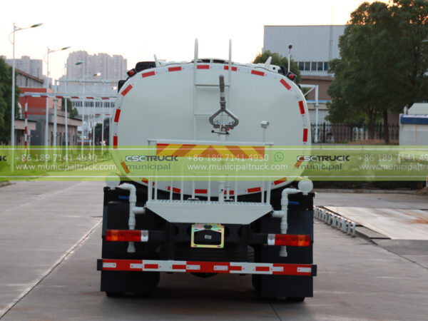 FAW 18,000L Water Bowser Truck Back