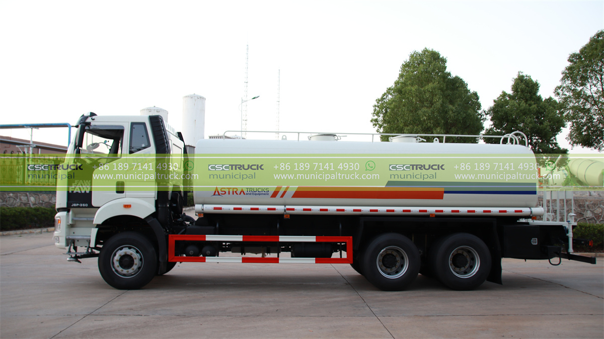 FAW 18,000L Water Bowser Truck Body FAW 18,000L Water Bowser Truck Body