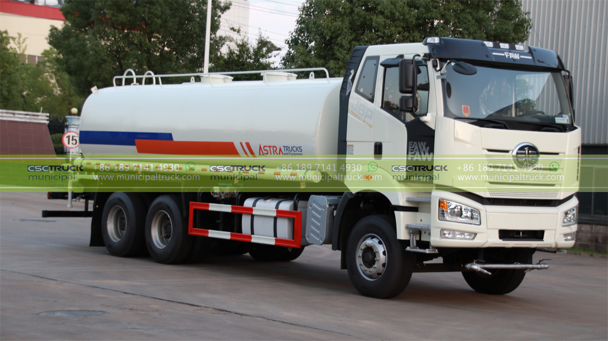 FAW 18,000L Water Bowser Truck FAW 18,000L Water Bowser Truck