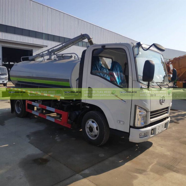 FAW 5,000L Cesspit Emptier Truck