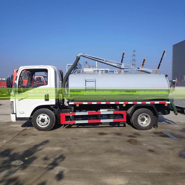FAW 5,000L Cesspit Emptier Truck Tank FAW 5,000L Cesspit Emptier Truck Tank