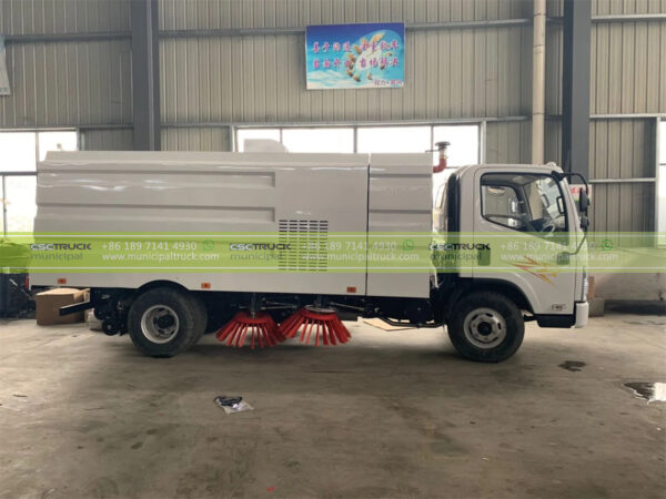 FAW 5CBM Street Sweeper Truck Container