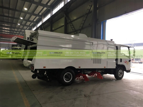 FAW 5CBM Street Sweeper Truck Tank