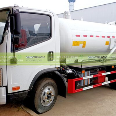 FAW 8 Ton Exhauster Sewage Suction Truck Tank