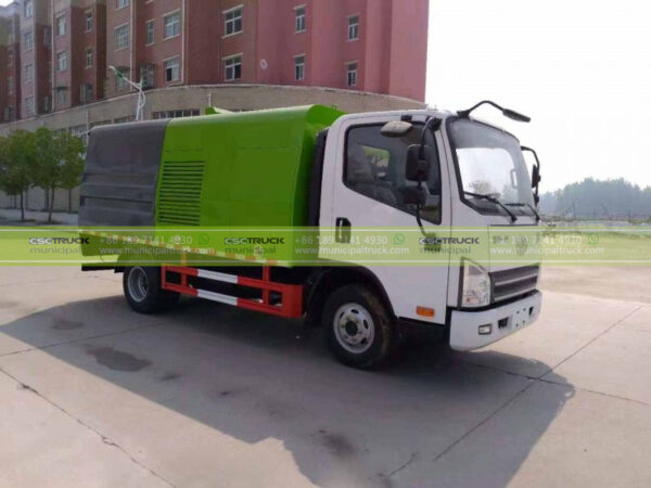 FAW Mini Guardrail Cleaner Truck Head