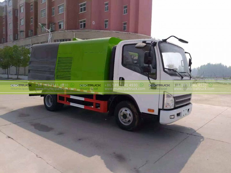 FAW Mini Guardrail Cleaner Truck Head FAW Mini Guardrail Cleaner Truck Head