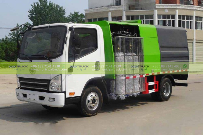 FAW Mini Guardrail Cleaner Truck - CSCTRUCK Municipal Truck