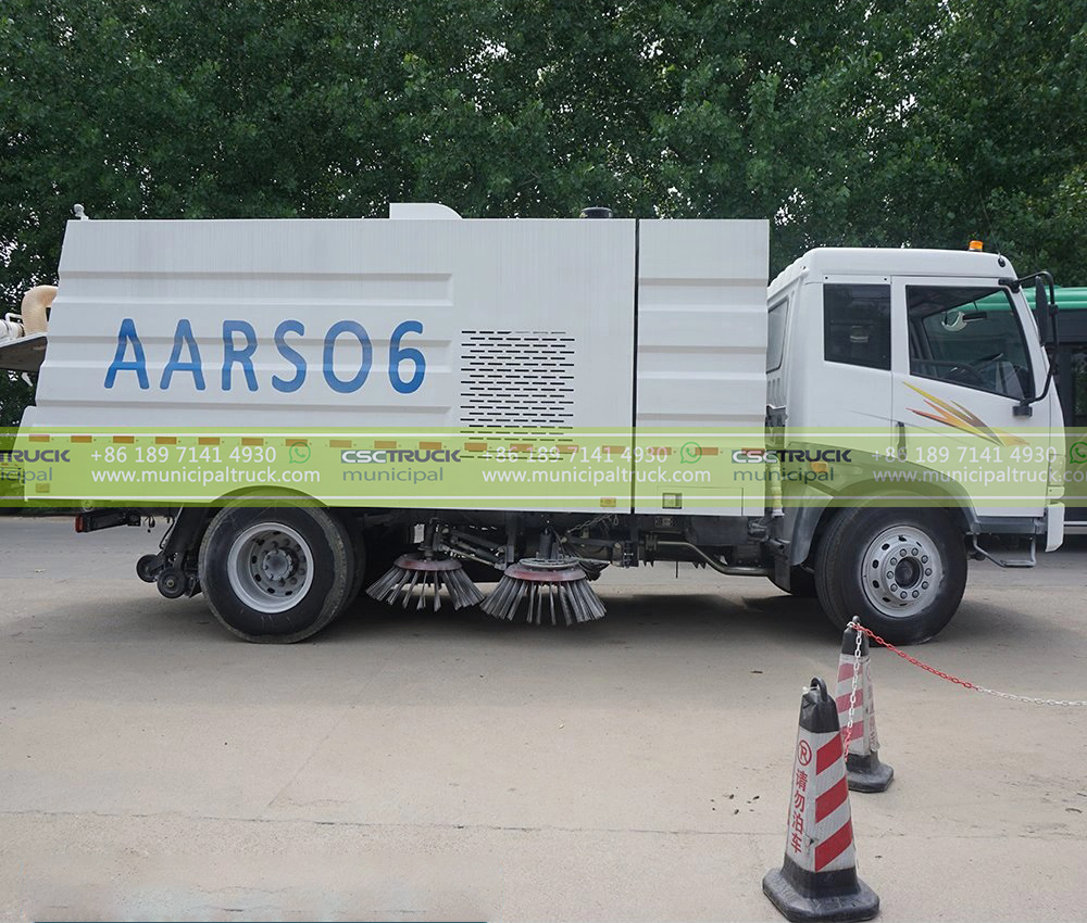 FAW Multifunctional Street Sweeper Truck Body FAW Multifunctional Street Sweeper Truck Body