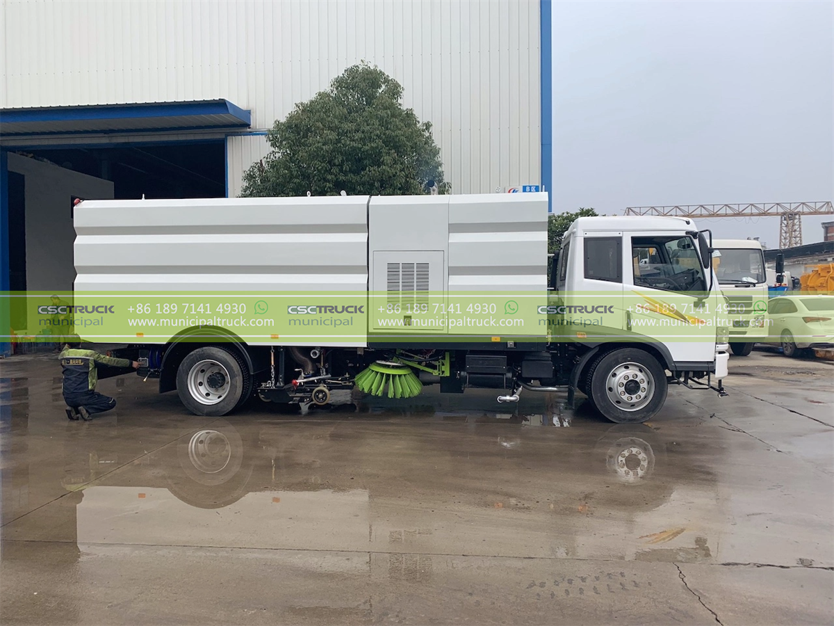 FAW Road Vacuum Cleaner Truck Body FAW Road Vacuum Cleaner Truck Body