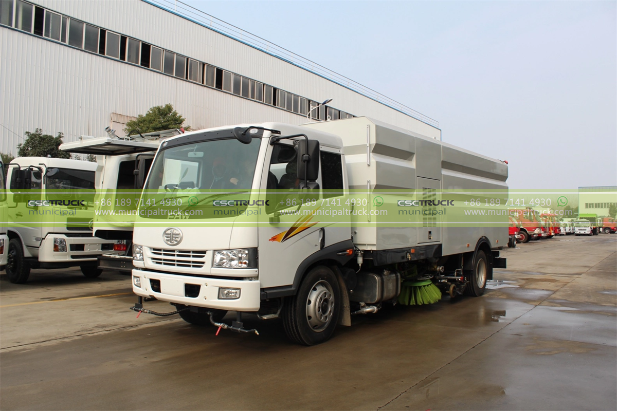 FAW Road Vacuum Cleaner Truck FAW Road Vacuum Cleaner Truck