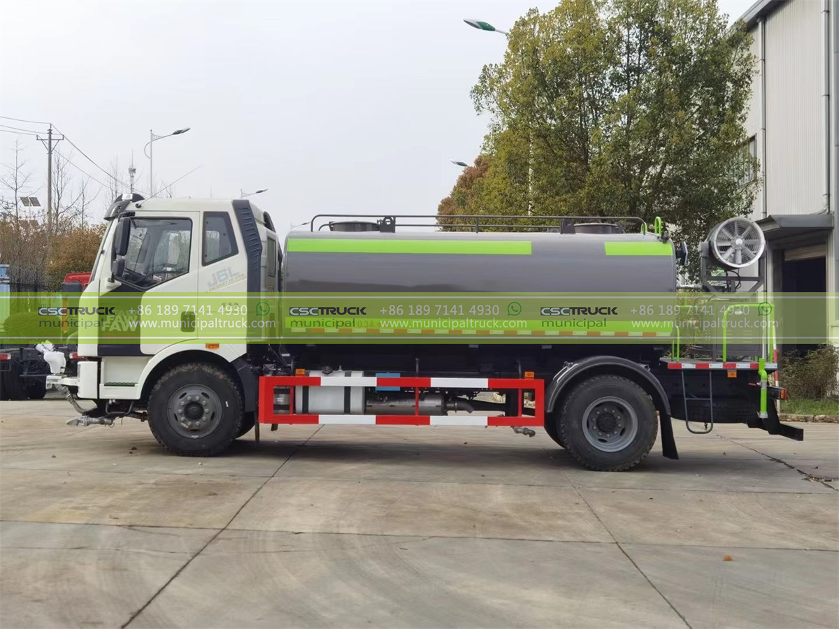 FAW Water Mist Sprayer Truck Tank FAW Water Mist Sprayer Truck Tank