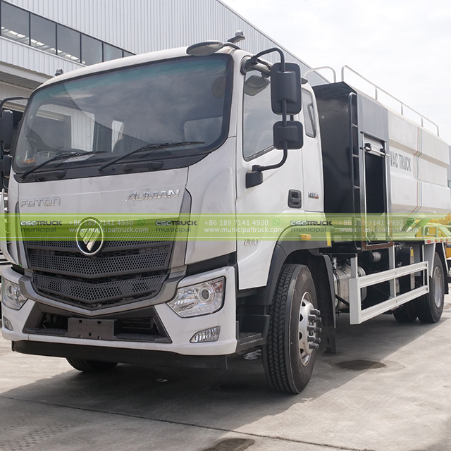 FOTON 10,000L Jet Vac Combination Sewer Left FOTON 10,000L Jet Vac Combination Sewer Left