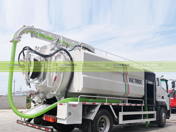 FOTON 10,000L Jet Vac Combination Sewer Right