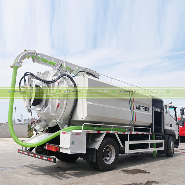 FOTON 10,000L Jet Vac Combination Sewer Right FOTON 10,000L Jet Vac Combination Sewer Right