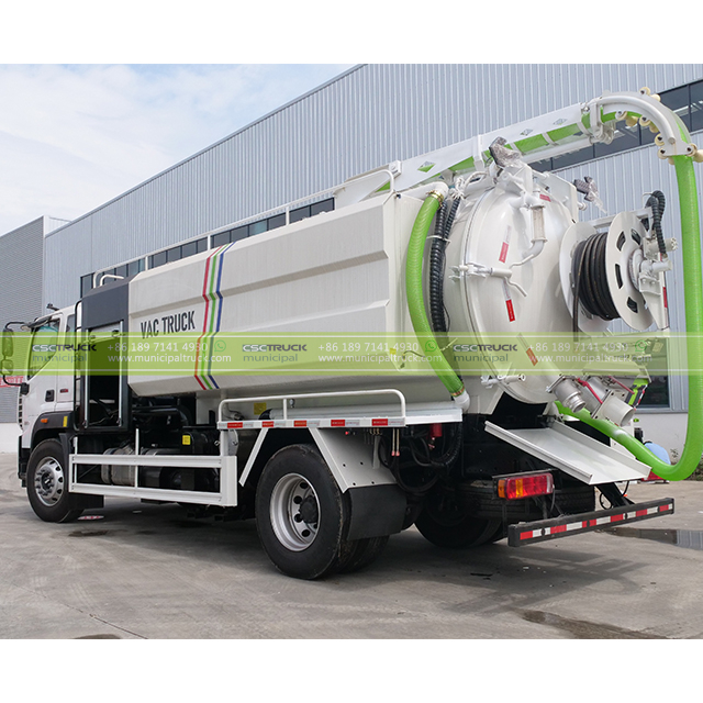 FOTON 10,000L Jet Vac Combination Sewer Tank FOTON 10,000L Jet Vac Combination Sewer Tank