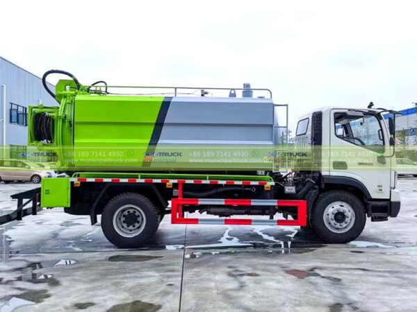 FOTON 10,000L Sewage Cleaning Suction Truck Tank