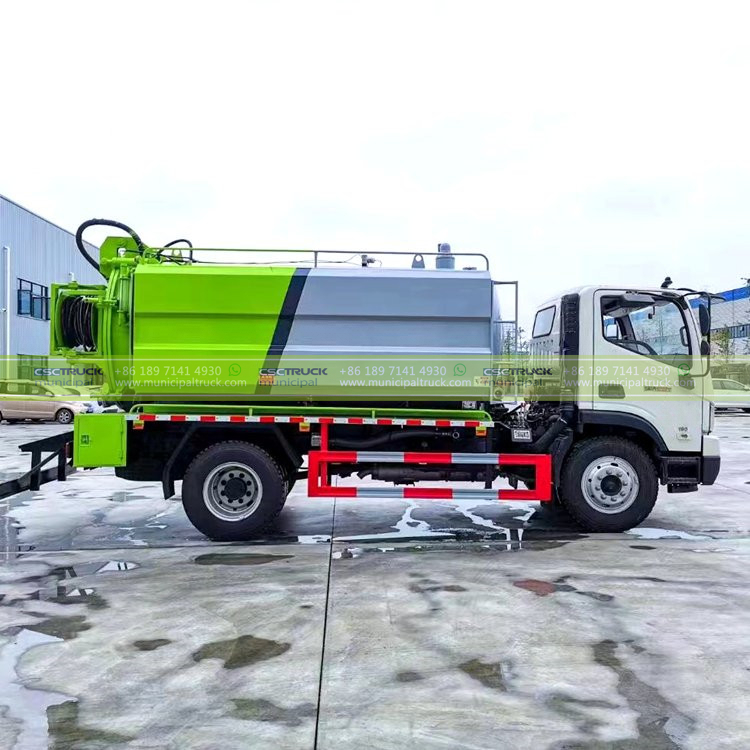FOTON 10,000L Sewage Cleaning Suction Truck Tank FOTON 10,000L Sewage Cleaning Suction Truck Tank