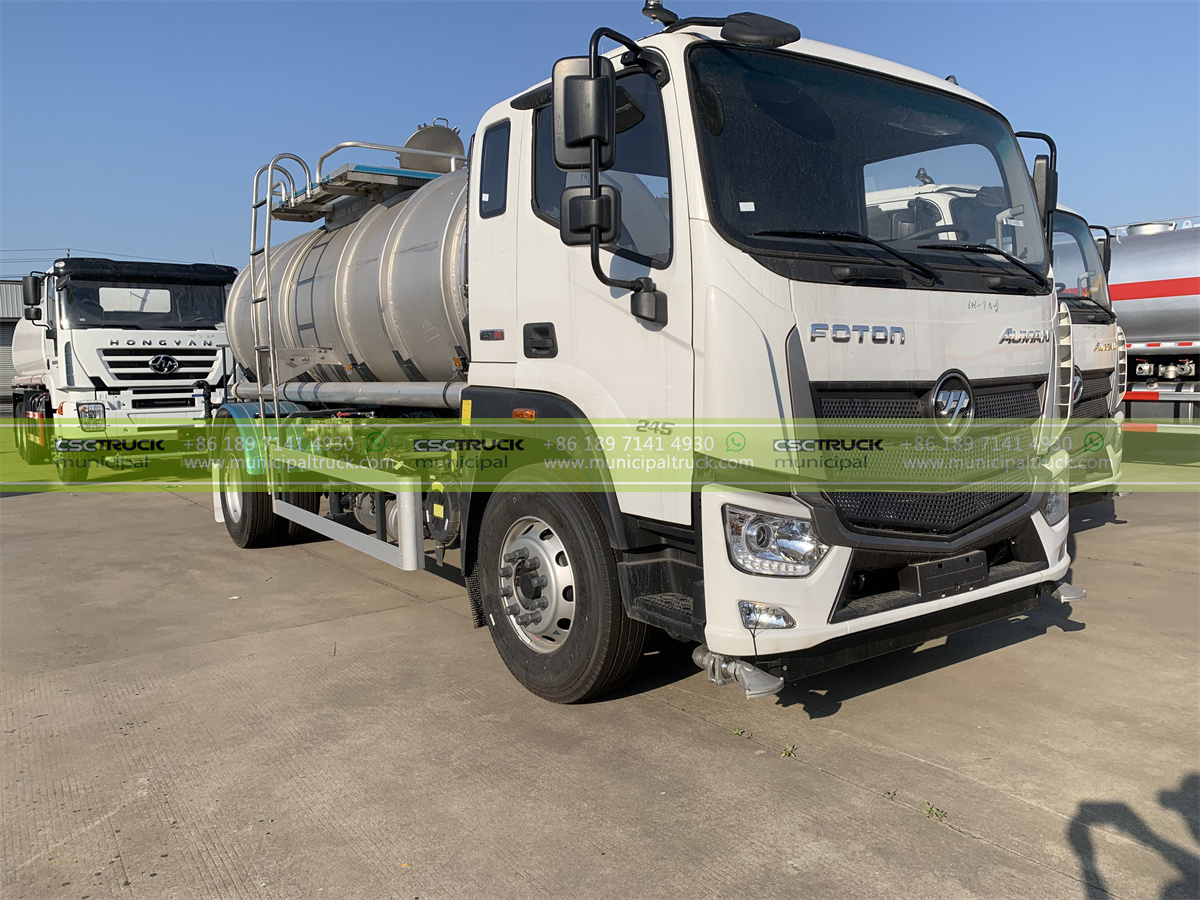 FOTON 12,000L Water Sprayer Truck Side FOTON 12,000L Water Sprayer Truck Side