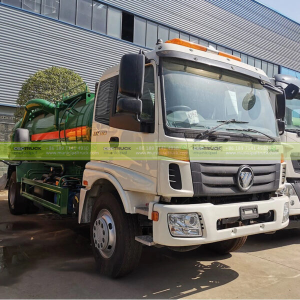 FOTON 16 Ton Sludge Vacuum Suction Truck