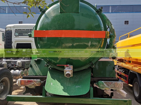 FOTON 16 Ton Sludge Vacuum Suction Truck Back