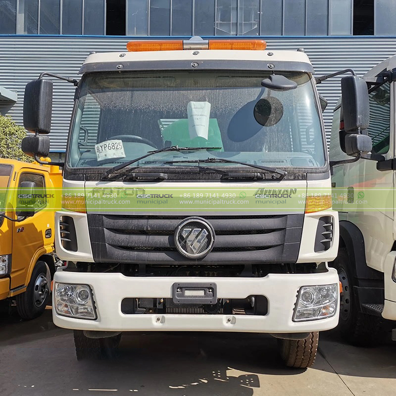 FOTON 16 Ton Sludge Vacuum Suction Truck Head FOTON 16 Ton Sludge Vacuum Suction Truck Head