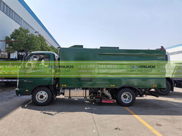 FOTON 5CBM Dust Sweeping Truck Body