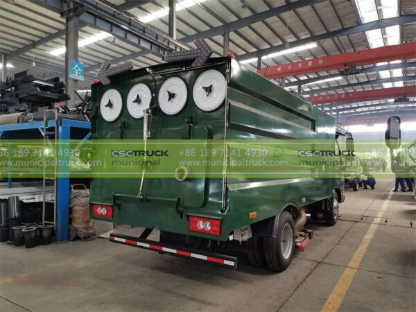 FOTON 5CBM Dust Sweeping Truck Tank