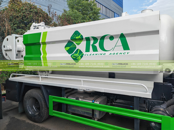 FOTON 6CBM Combo Sewer Jetter Truck Body FOTON 6CBM Combo Sewer Jetter Truck Body