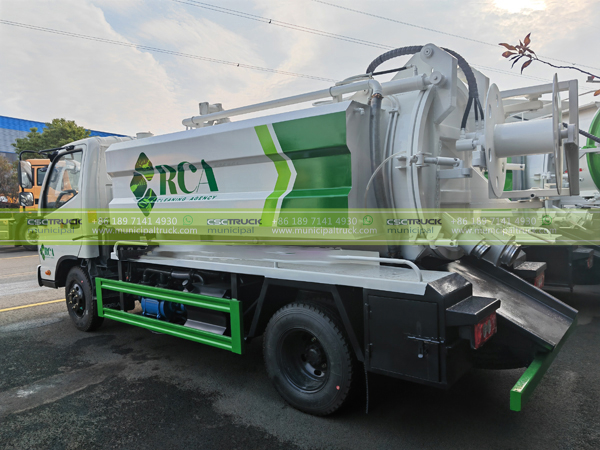 FOTON 6CBM Combo Sewer Jetter Truck Tank FOTON 6CBM Combo Sewer Jetter Truck Tank