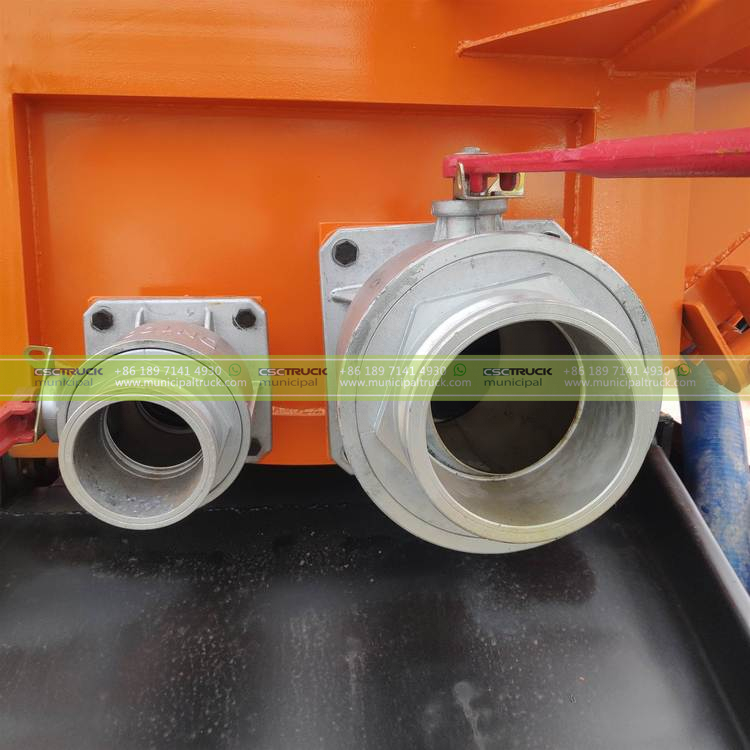 FOTON 8CBM Sewer Jetter Suction Truck Tube FOTON 8CBM Sewer Jetter Suction Truck Tube