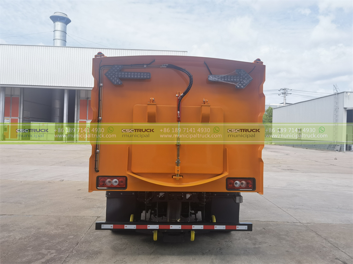 FOTON Aumark Street Sweeper Truck Back FOTON Aumark Street Sweeper Truck Back