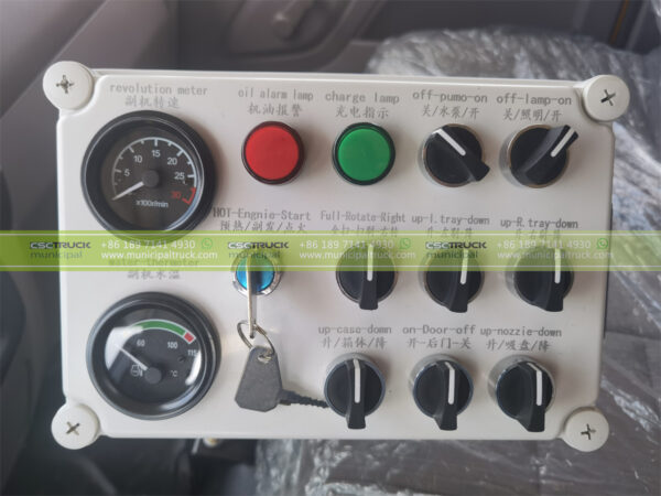 FOTON Aumark Street Sweeper Truck Details