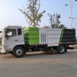 Thailand's Bangkok Improves Air Quality: 15 Street Sweeper Trucks with HEPA Filters Delivered to Reduce Smog FOTON Dry Dust Sweeper Truck Body