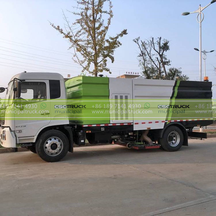 FOTON Dry Dust Sweeper Truck Body