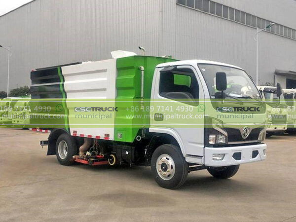 FOTON Dry Dust Sweeper Truck Container