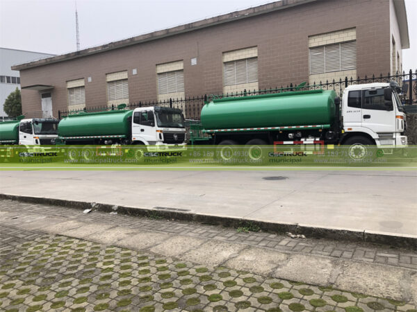 FOTON High Pressure Sprinkler Truck Team