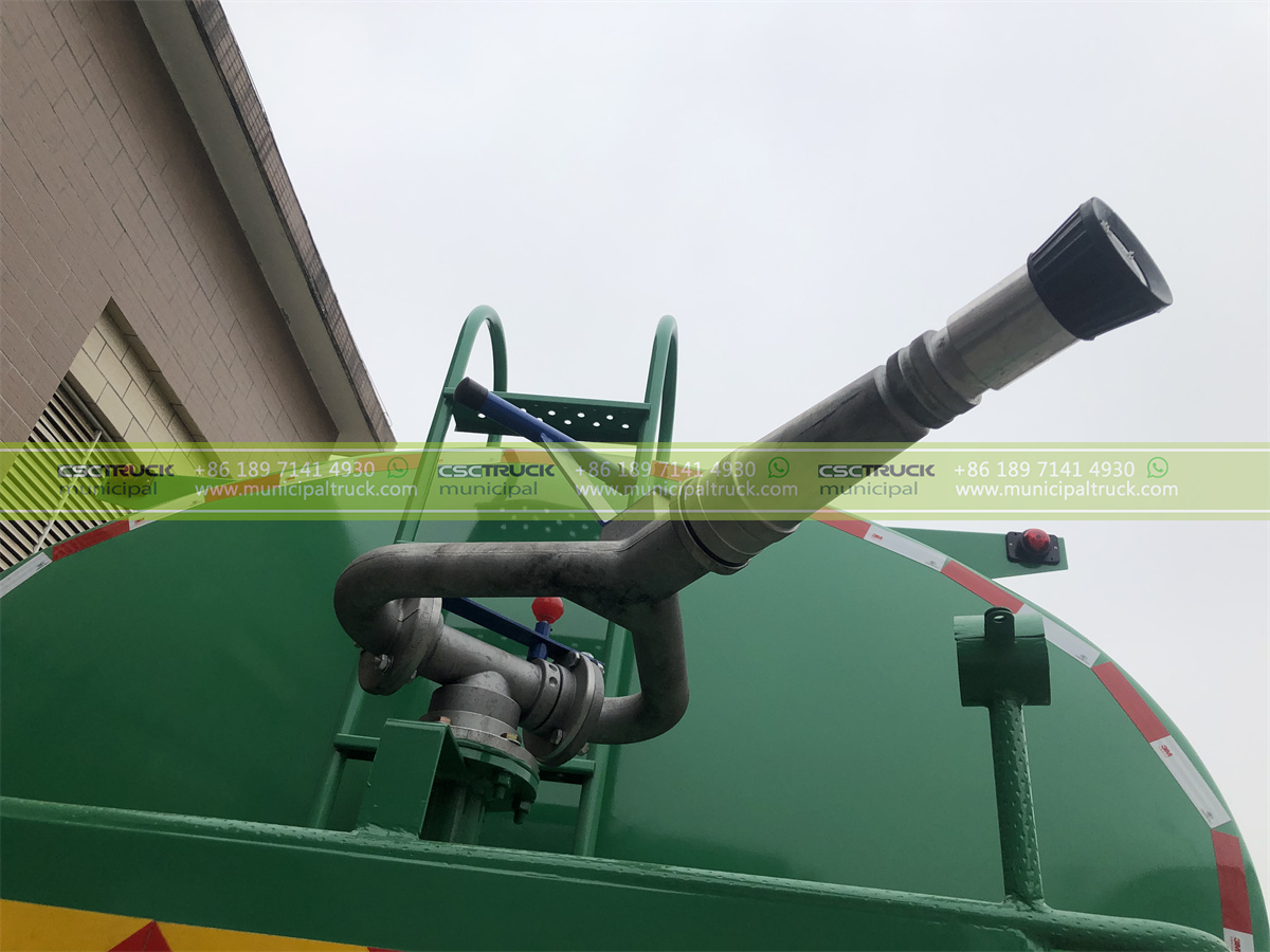 FOTON High Pressure Sprinkler Truck Tube FOTON High Pressure Sprinkler Truck Tube